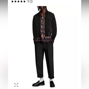 All Saints Lamb Leather Jacket